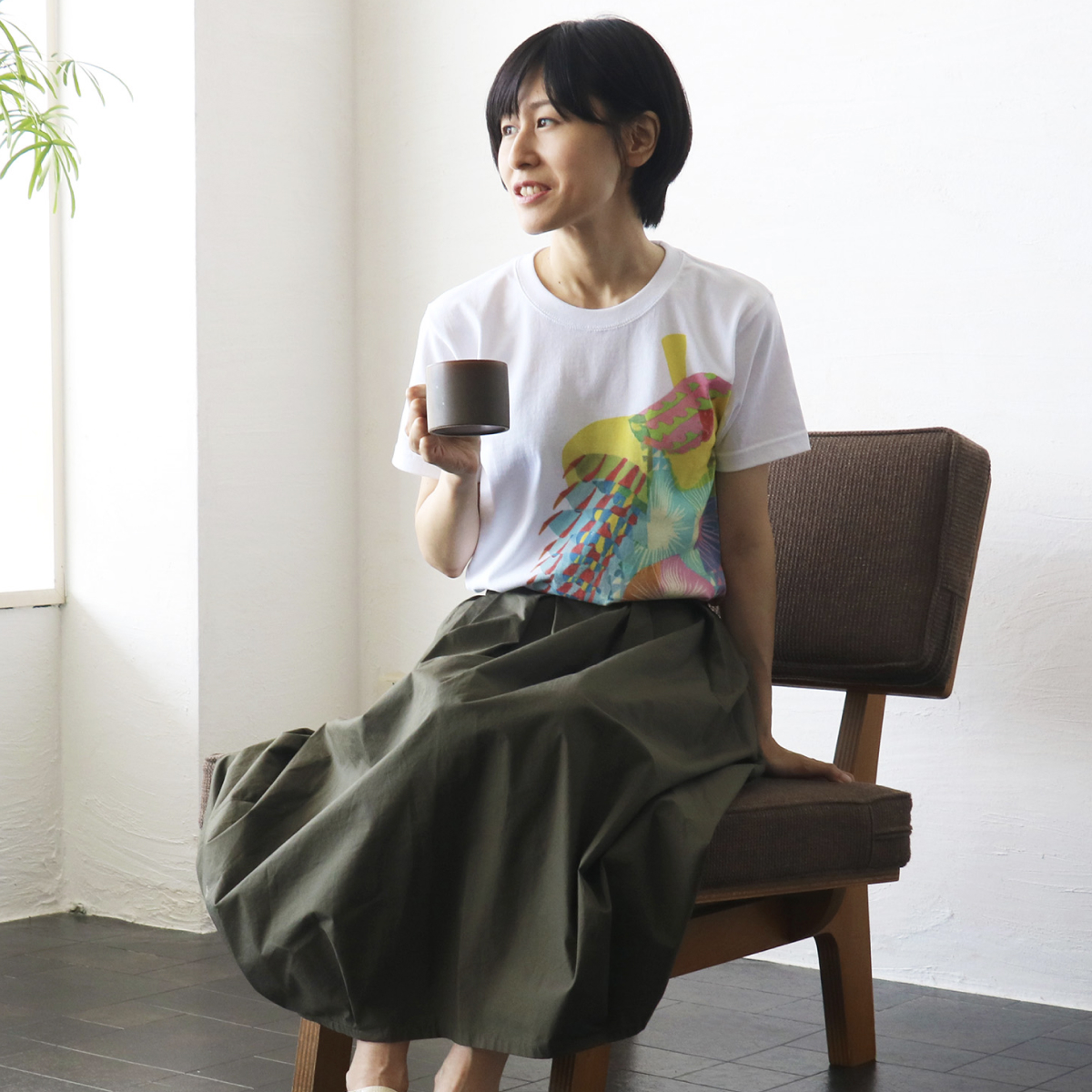 秋田人形道祖神 TシャツTYPE.A 商品画像