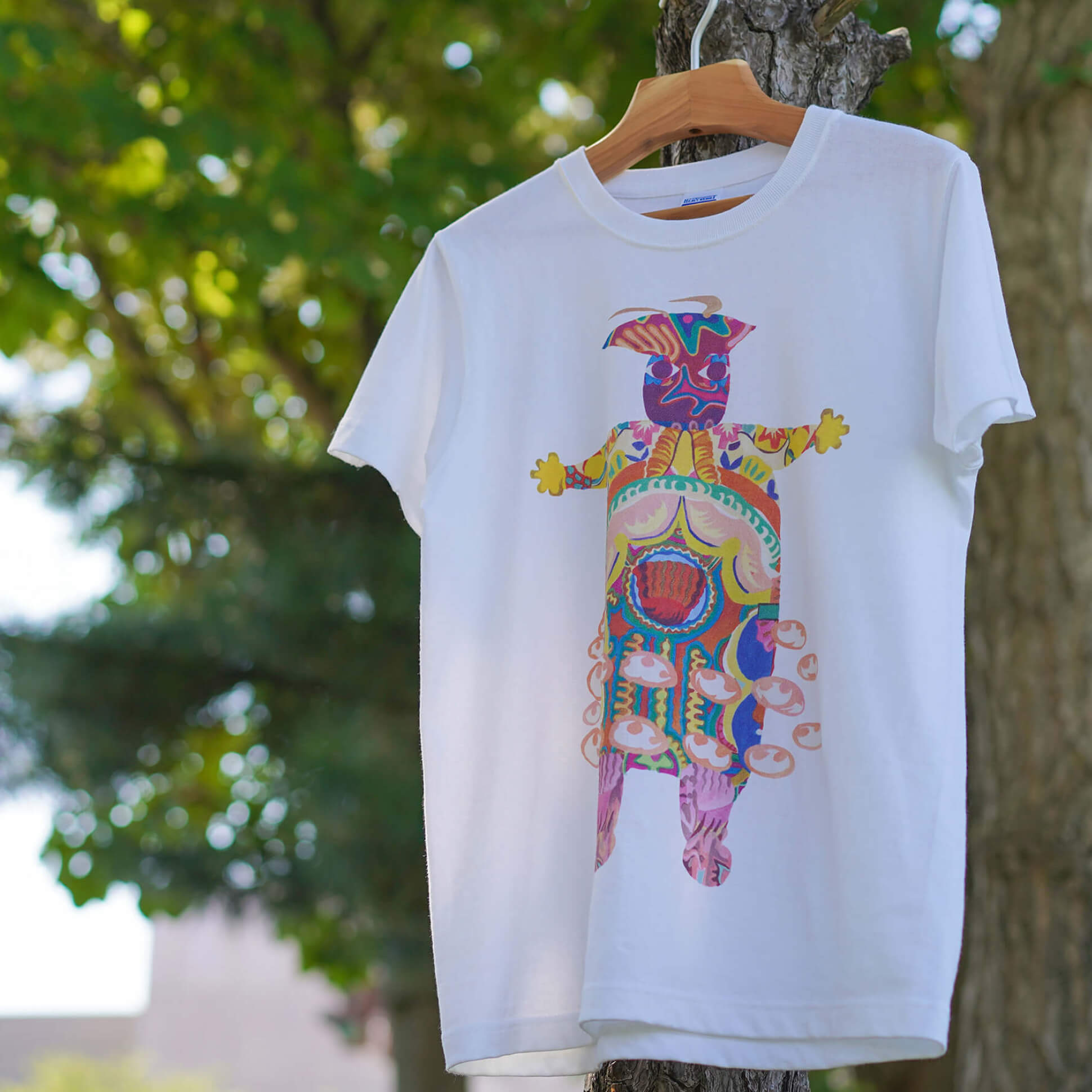 秋田人形道祖神 TシャツTYPE.D 商品画像