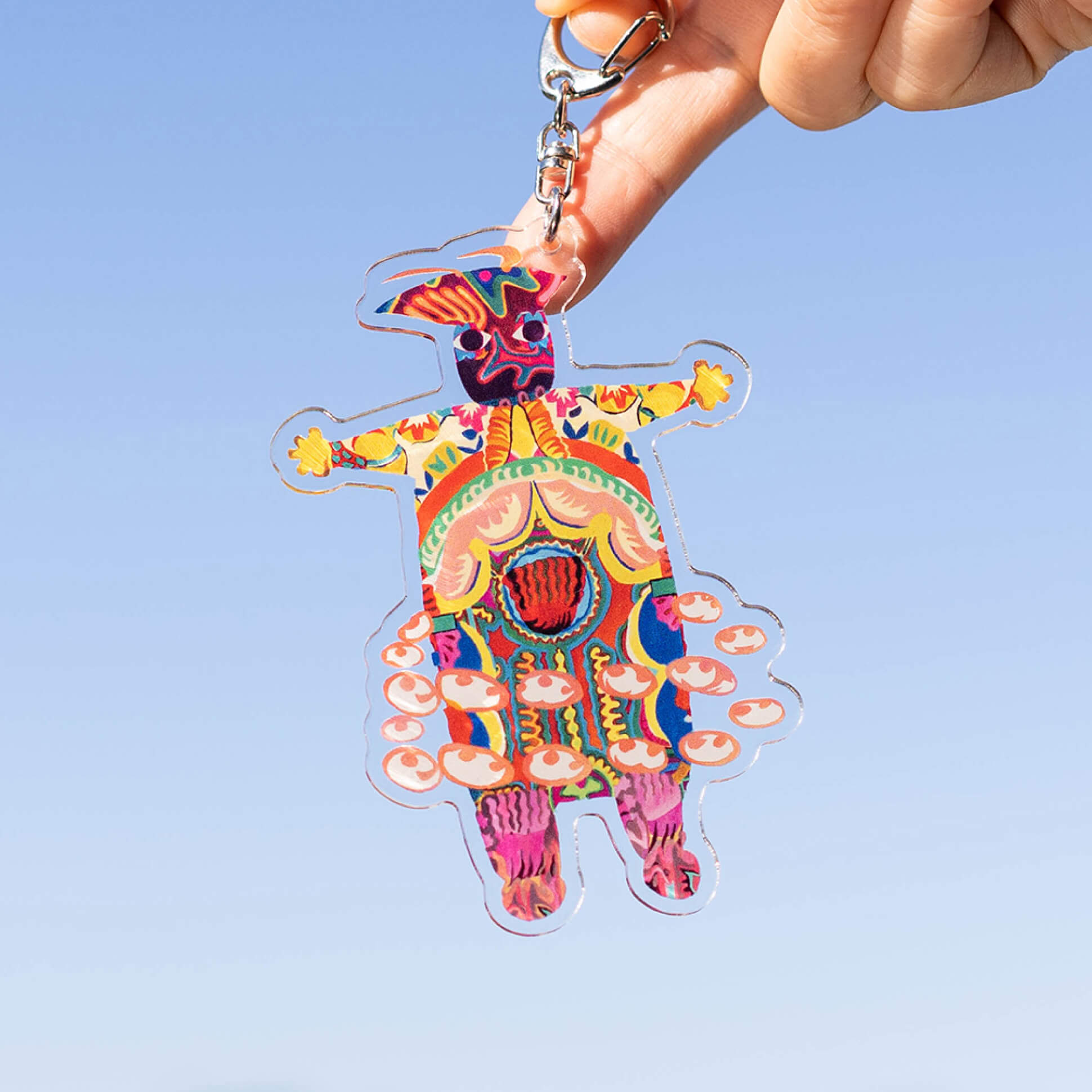 秋田人形道祖神 アクリルキーホルダー 商品紹介