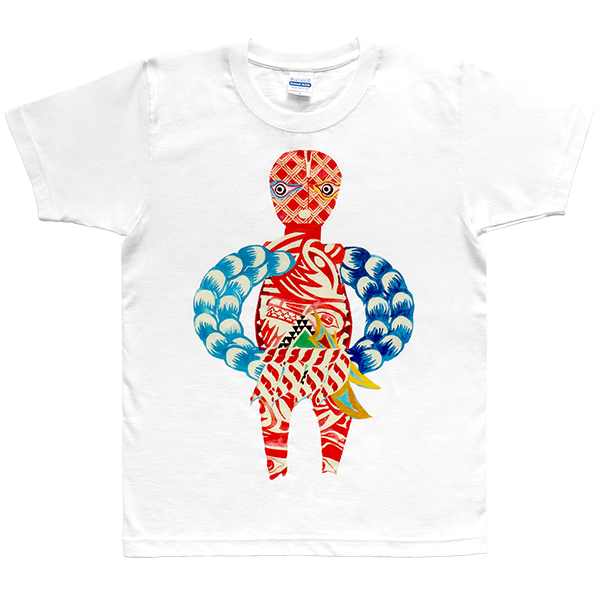 秋田人形道祖神TシャツType-B 小雪沢(Koyukisawa)