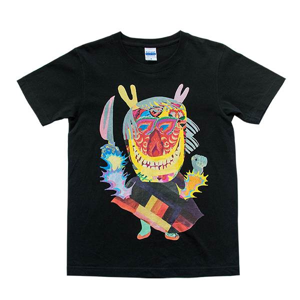 ナマハゲTシャツ ブラック